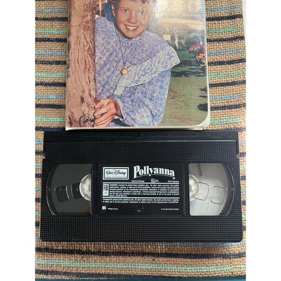Walt Disney’s Pollyanna 1996 Vintage VHS Tape – Clamshell Case – Pre-Loved - Picture 7 of 8